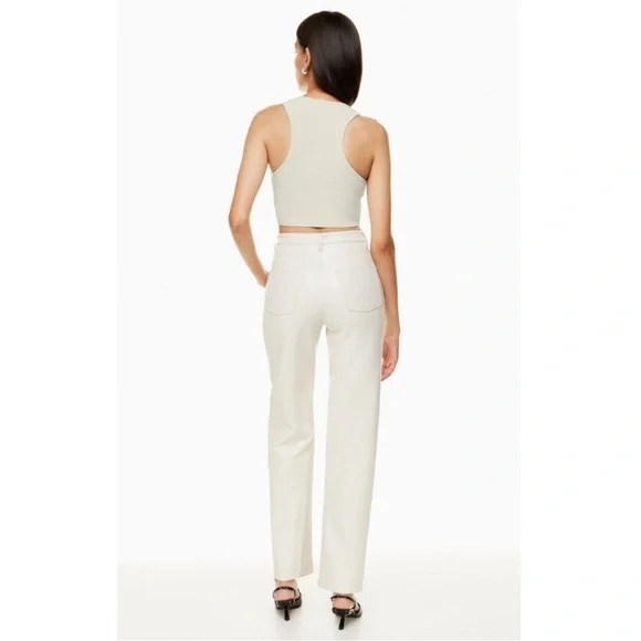 NWT Aritzia Babaton Sculpt Knit Racer Tank - Picture 4 of 14